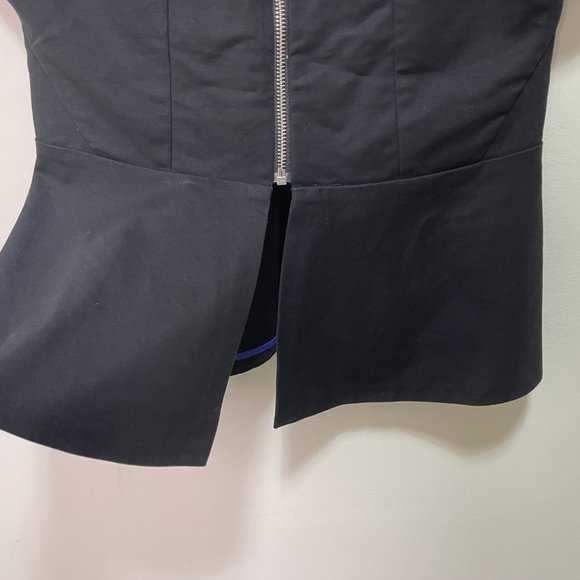 Aritzia T. Babaton Peplum Top sz 4 - Picture 8 of 12